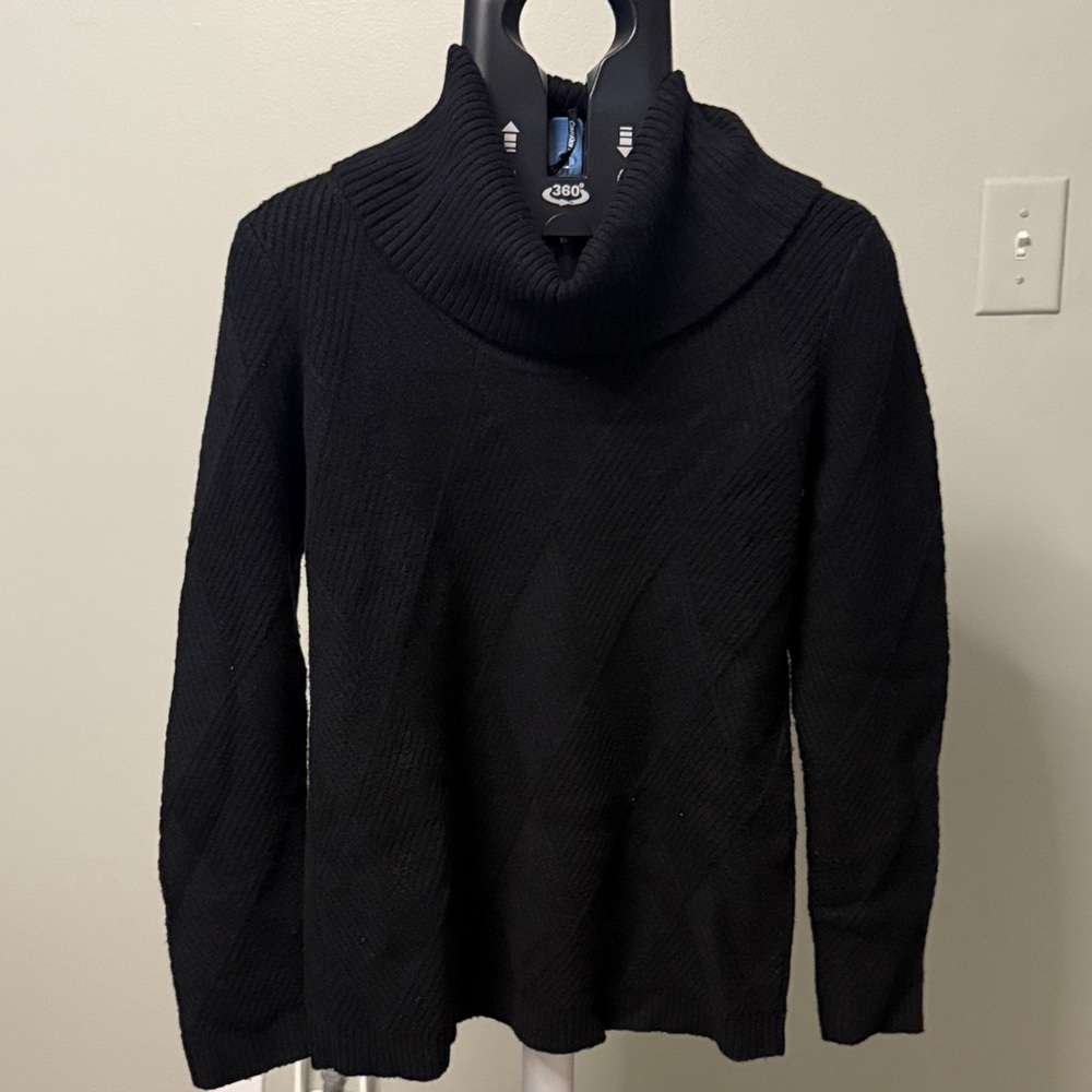 Calvin Klein Black Turtleneck Sweater